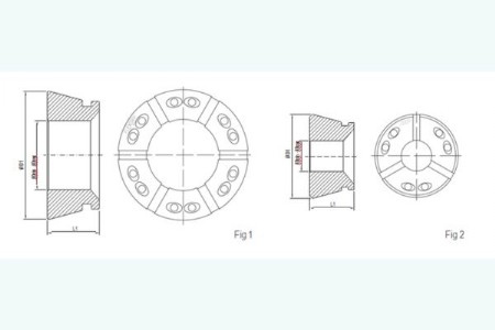 Vulcanized Clamping Heads (SCV)